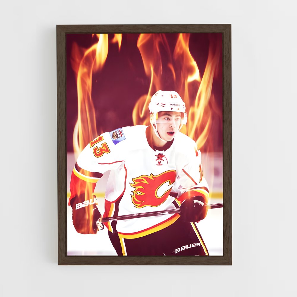 Poster Johnny gaudreau – affiche Hockey sur glace (vue 5)